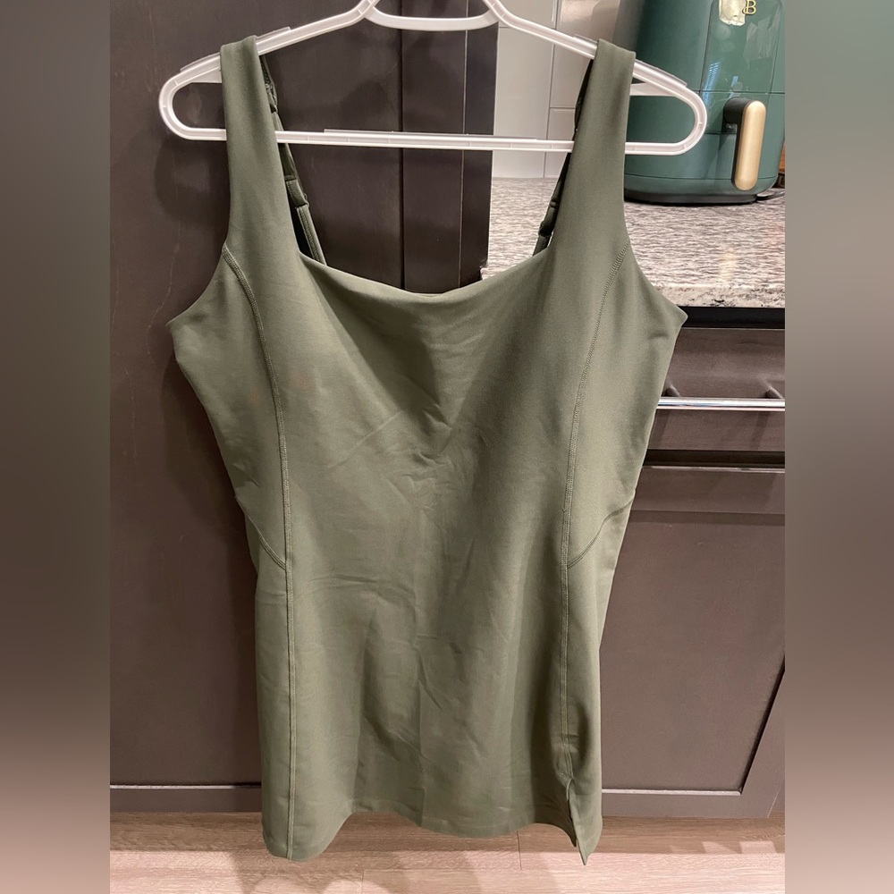 Abercrombie & Fitch Olive Green Mini Dress